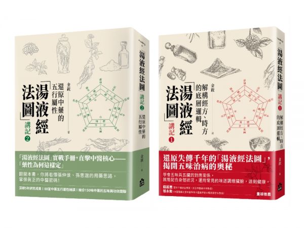 【湯液經法圖講記套書】（二冊）：《「湯液經法圖」講記①》＋《「湯液經法圖」講記②》