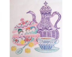 浪漫國度：鴨子喬瑟與小女孩艾蓮娜的冒險之旅著色書（附贈立體紙上劇場．Romantic Country童話著色系列) 圖片 5