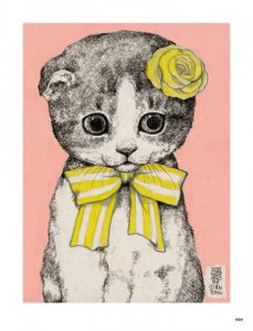 Higuchi Yuko作品集：貓、蘑菇、女孩的奇想世界 圖片 5