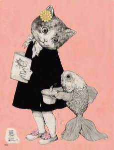 Higuchi Yuko作品集：貓、蘑菇、女孩的奇想世界 圖片 7