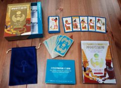 古埃及神圖塔羅牌：進入智慧殿堂的解密之徑（精美書盒＋78張牌卡＋塔羅占卜書＋神圖占卜棋盤＋絨布收納袋） 圖片 3