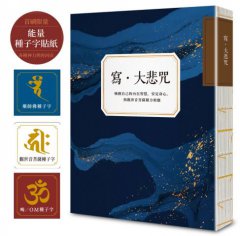 寫•大悲咒(首刷贈品版，能量種子字貼紙 3 款)：喚醒自己的內在智慧，安定身心，與觀世音菩薩願力相應 圖片 1